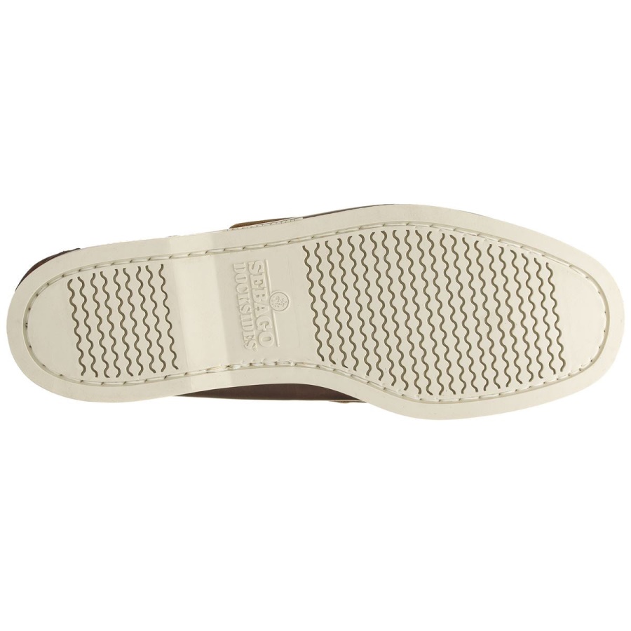 Sebago Nederland Portland Gewaxt Bruin