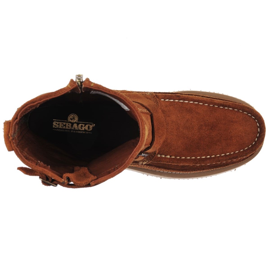 Sebago Nederland Thipi Suède-cognac