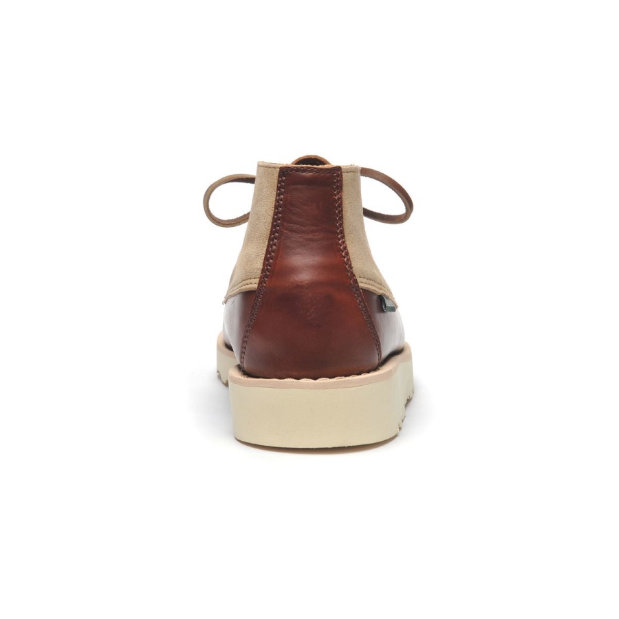 Tatanka Eva Waxy Suede-bruin & Camel Sebago Nederland